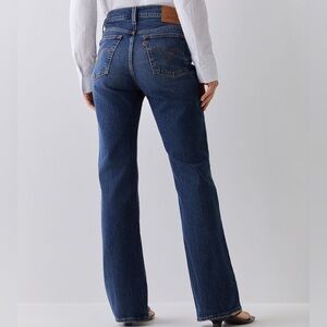 Levi's Blue Curvy Bootcut Leg Jeans Size34